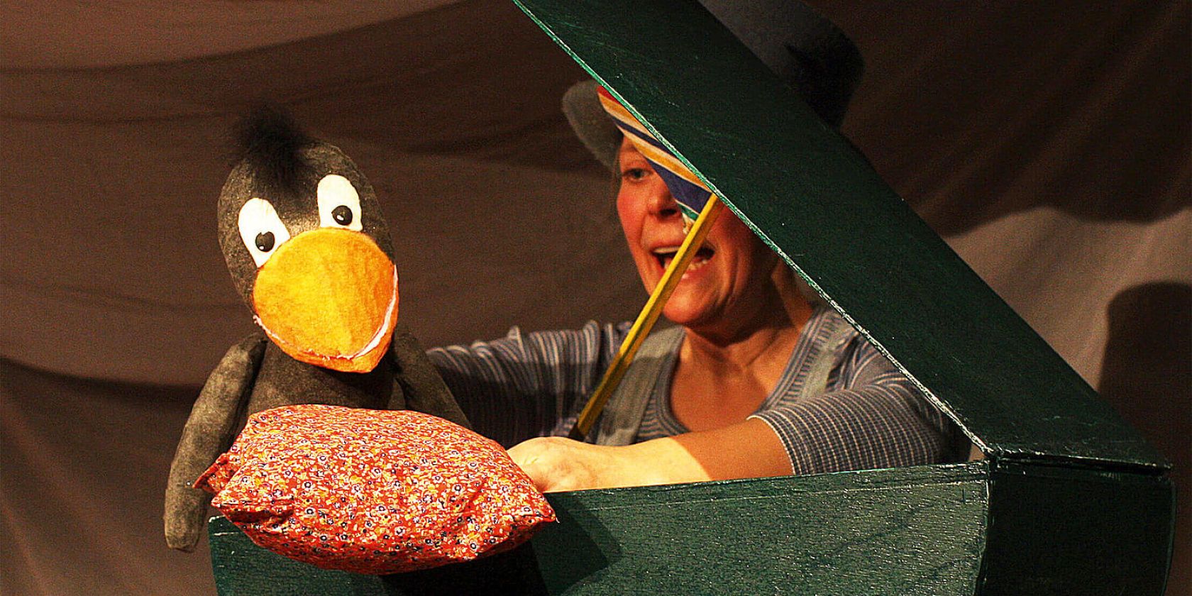 Der kleine Rabe Socke, © Figurentheater Schnuppe