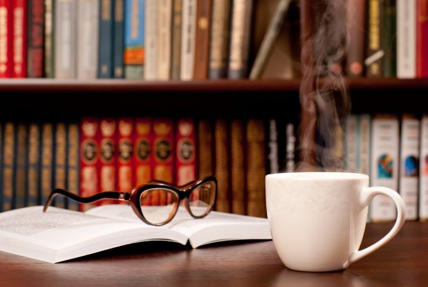 Literaturcaf&eacute;, &copy; 123rf