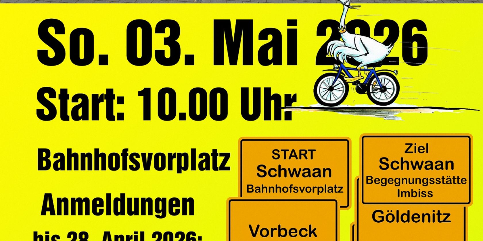 Bicycle tour poster 03052026 12 cm 300, &copy; B&uuml;rger f&uuml;r Schwaan e.V.