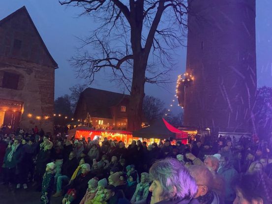 Romantic castle Christmas, © Stadt Burg Stargard