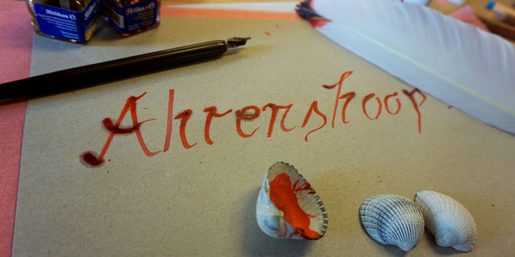 Kalligrafiekurs, © Kurverwaltung Ahrenshoop