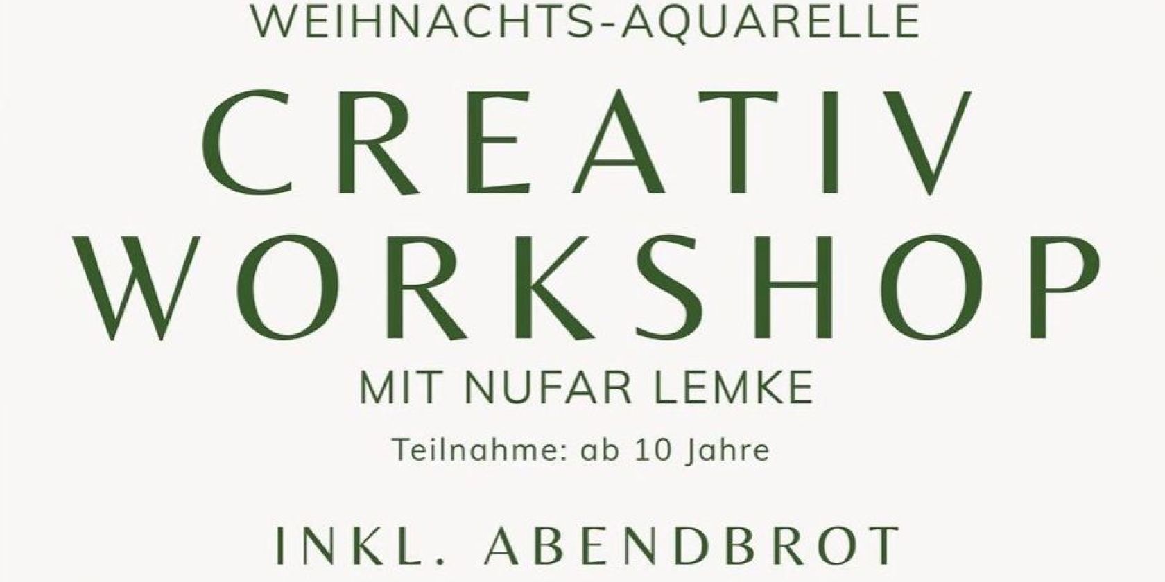 Creativ Workshop, © Veranstalter