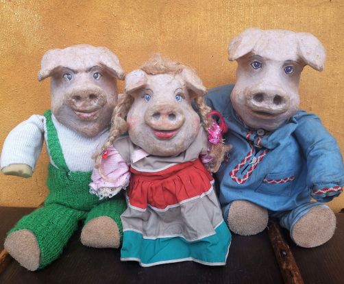 Drei kleine Schweinchen, &copy; Kerstin Zegenhagen - Fotografin