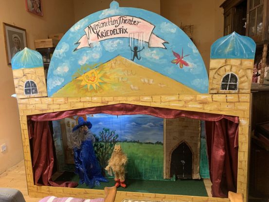 der gestiefelte Kater, nach den Gebr&uuml;dern Grimm, interpreteiret von M. Kriedel, &copy; Martina Kriedel