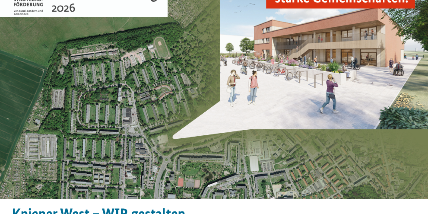 Knieper West - WIR gestalten, &copy; Stadterneuerungsgesellschaft Stralsund mbH