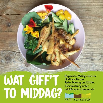 Wat giff’t to Middag?