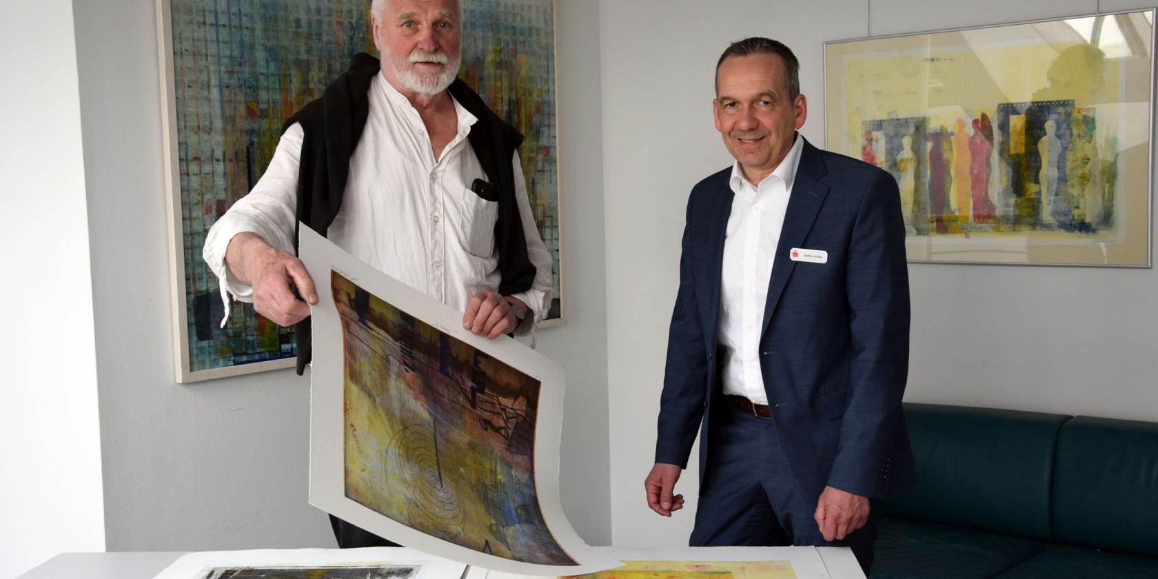 Gerd Frick (links) und Steffen Winkel, © Carola Biermann