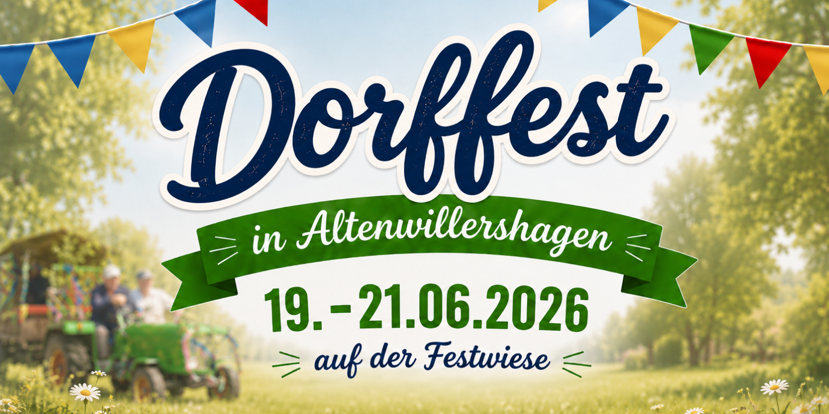 dorffest-altenwillershagen, &copy; Gemeinde Altenwillershagen