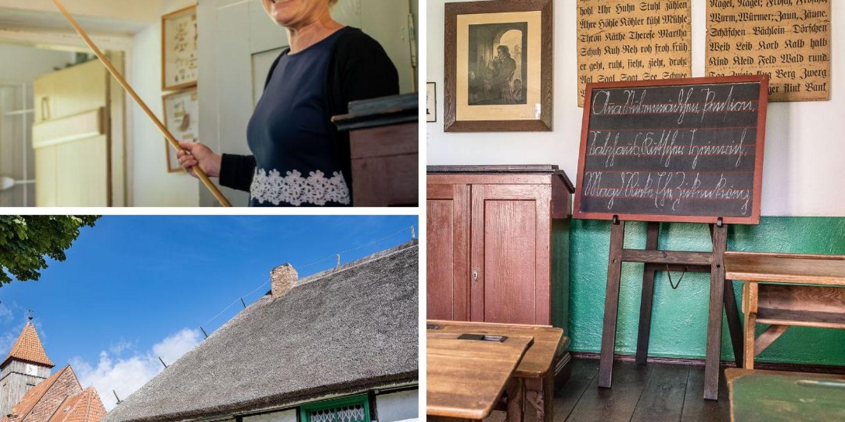 Historische Schulstunde Schulmuseum Middelhagen, &copy; Lars Wehrmann