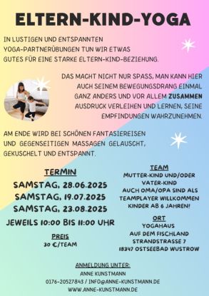 Eltern_Kind_Yoga__Wustrow_GrafikAnneKunstmann, © Anne Kunstmann