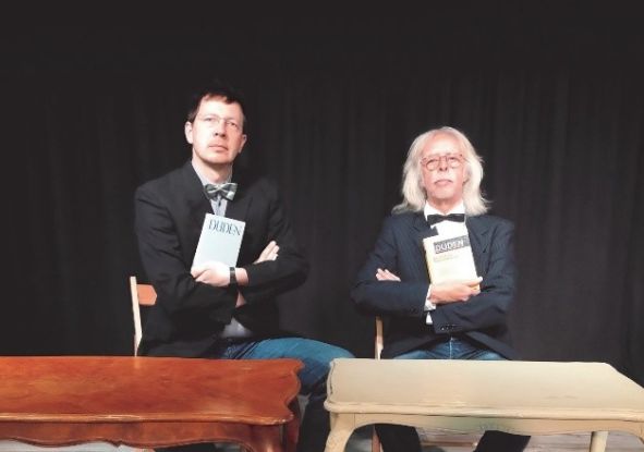 Satirical and humorous Duden reading, © Karin Fuhrmann, Gesellschaft der Liebhaber des Theaters e. V.