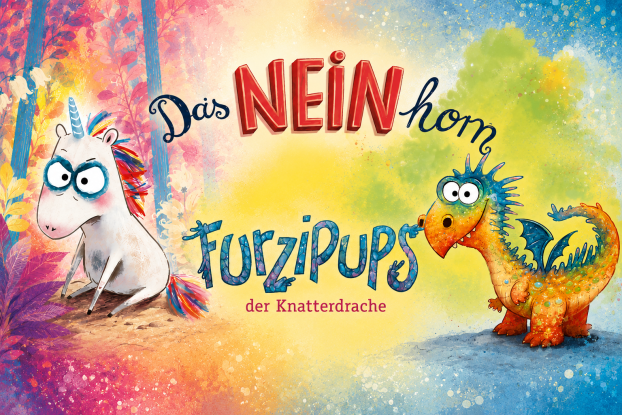 TIPP F&Uuml;R KIDS: Der Ostseekasper kommt mit wechselnden Geschichten vom "NEINhorn" und "Furzipups der Knatterdrache", &copy; Neinhorn_Furzipups.png