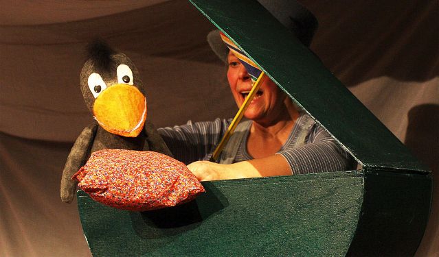 Der kleine Rabe Socke, © Figurentheater Schnuppe