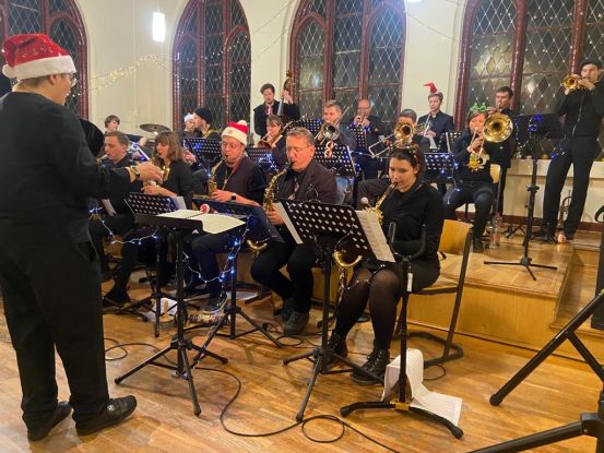 Here comes Santa Claus, &copy; The Jellyfish Jazz Orchestra e.V.