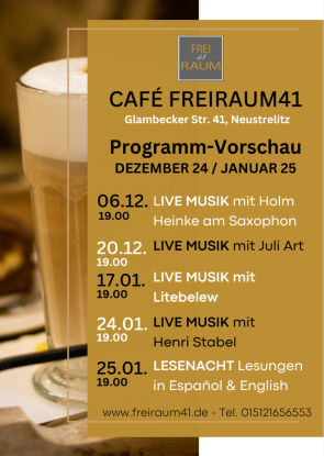 Programm Vorschau Dezember / Januar, © Anne Ammerstorfer